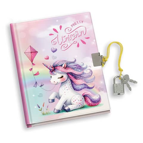 Diario dei segreti Lebez pretty Unicorn 3 soggetti assortiti 81129